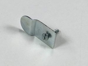 Garra S para fixação de espelho de 3 mm em portas de armário