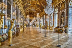 Palácio de Versalhes. Salão dos Espelhos.