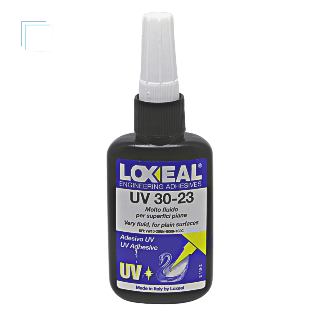 Cola UV Loxeal 3023 com baixa viscosidade